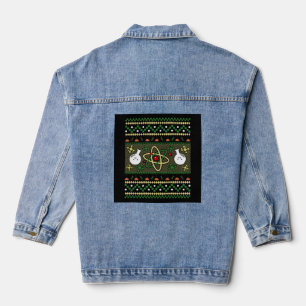 Chaqueta Vaquera Regalo de ingeniero científico de Navidades feos s