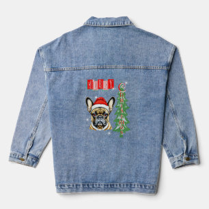Chaqueta Vaquera Regalo de Navidades de Bulldog de Francia