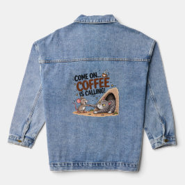 Chaqueta Vaquera Regalos Novedosos de Café | Frases Divertidas de C