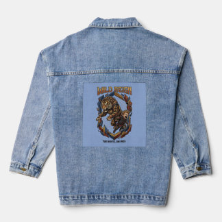 Chaqueta Vaquera Reinado Salvaje - Gráfico de Vínculo Salvaje