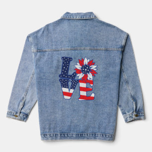 Chaqueta Vaquera Relación Amorosa Americana