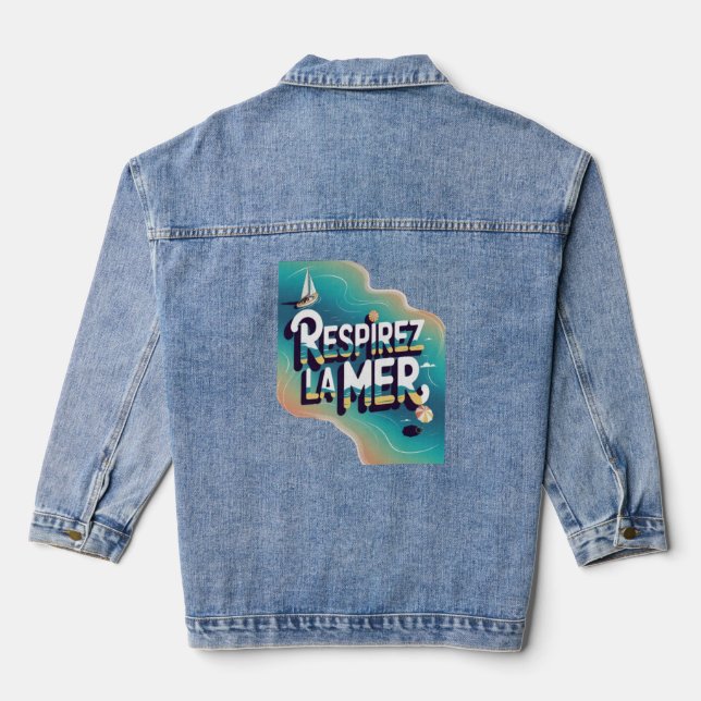 Chaqueta Vaquera Respirey la mer (Reverso )