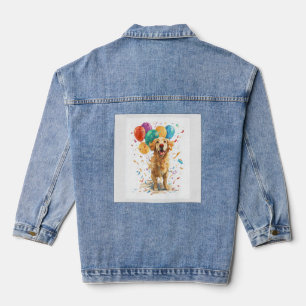 Chaqueta Vaquera Retriever Payaso � Perro de Circo con Globos