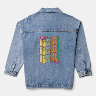 Chaqueta Vaquera Retro Hippie Gemini Equipo De Rótulo Zodiaco Para 
