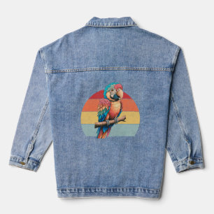 Chaqueta Vaquera Retro sensibi de lubina de color arcoiris vintage
