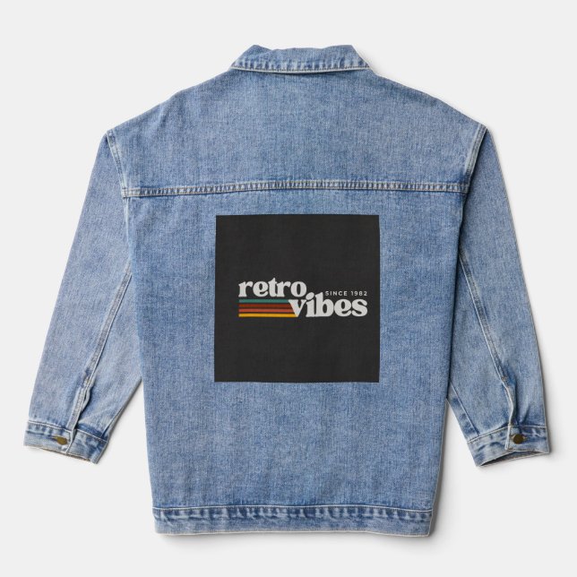Chaqueta Vaquera retro vibes  (Reverso )