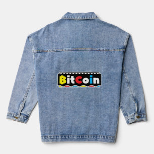 Chaqueta Vaquera Revolución de la criptografía: camiseta con declar