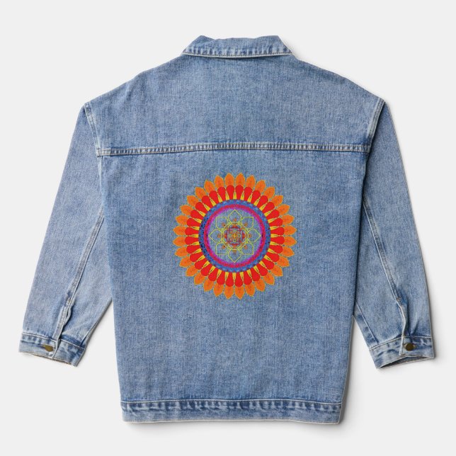 Chaqueta Vaquera Rhythmic Euphoria  (Reverso )