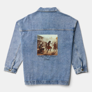 Chaqueta Vaquera Ritmos de Abundancia: Alegría Post-Cosecha