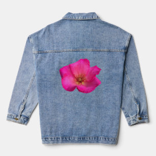 Chaqueta Vaquera Rosa de Fieltro