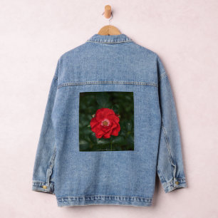 Chaqueta Vaquera Rosa roja P6568