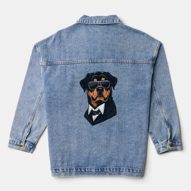 Chaqueta Vaquera Rottweiler The Gentlemen (Reverso )