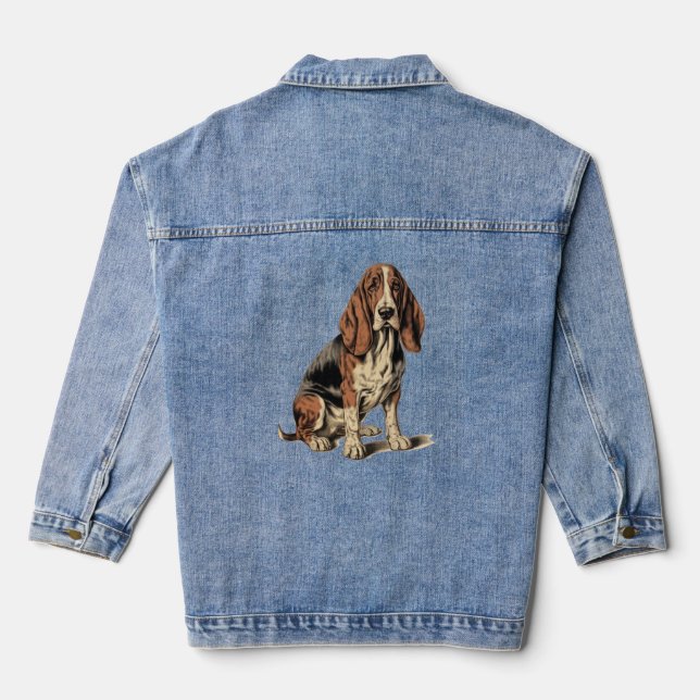 Chaqueta Vaquera Sabueso de Basset (Reverso )