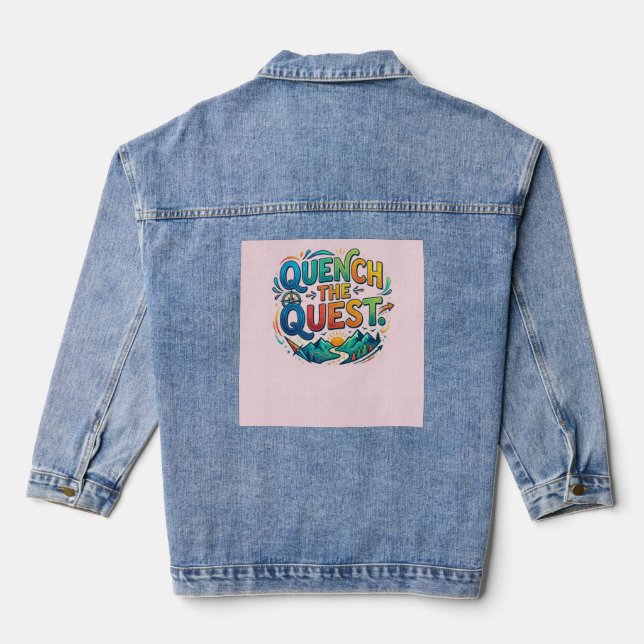 Chaqueta Vaquera Saciar la Búsqueda (Reverso )