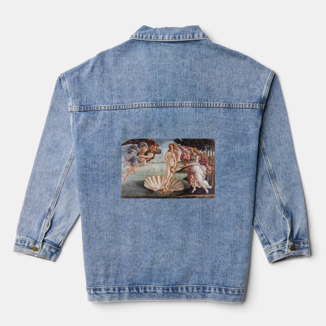 Chaqueta Vaquera Sandro Botticelli - Nacimiento de Venus (Reverso )