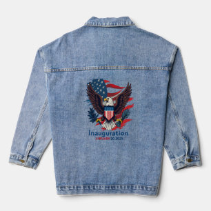Chaqueta Vaquera Sello oficial de la inauguración de 2025