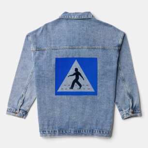 Chaqueta Vaquera Señal de paso peatonal omaní - Mascate, Omán