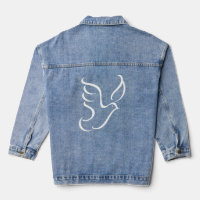 Señal de símbolo PEACE DOVE - Cristiano blanco Jes