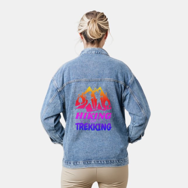 Chaqueta Vaquera Senderismo o senderismo (Modelo)