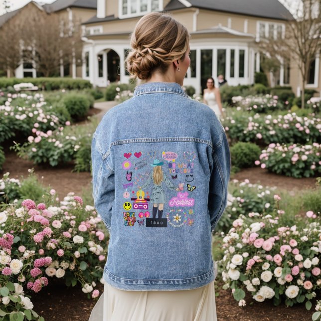 CHAQUETA VAQUERA SER INTEMENTE INSPIRADO POR SWIFT DENIM JACKET (Reverso Boda)