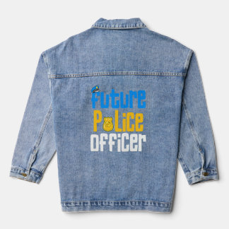 Chaqueta Vaquera Seré Un Futuro Oficial De Policía