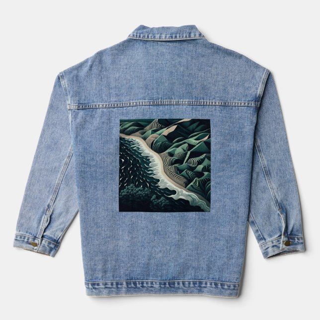 Chaqueta Vaquera Serene Shores (Reverso )