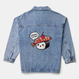 Chaqueta Vaquera shrimply el mejor sushi kawaii