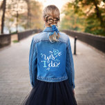 Chaqueta Vaquera "Sí, lo hago" Futuro Sra. Novia Personalizada<br><div class="desc">Diseño de temática novia personalizada.</div>