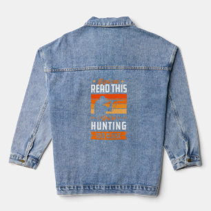 Chaqueta Vaquera Si puedes leer esto estás cazando un retro muy cer