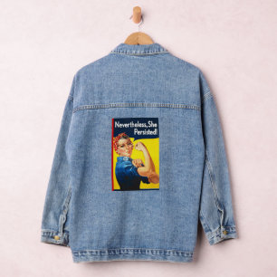 Chaqueta Vaquera Sin Embargo, Persistió A Rosie The Riveter