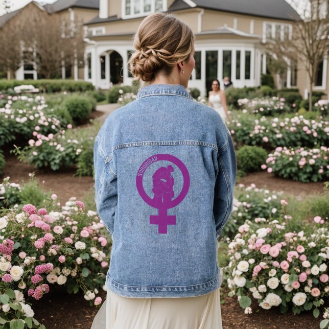 Chaqueta Vaquera Sisterhood Denim Jacket (Reverso Boda)