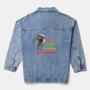 Chaqueta Vaquera Sistersaurus Squad de Dinos Diseño de Hermanas a J