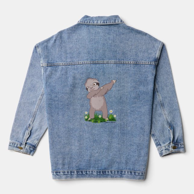 Chaqueta Vaquera Sloth Dabs (Reverso )