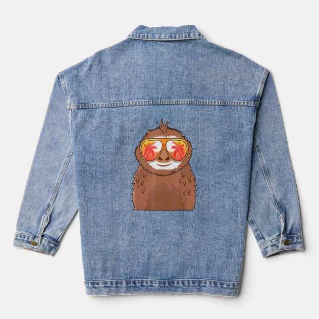 Chaqueta Vaquera Sloth Sungafas Playa Fiesta Sloth (Reverso )