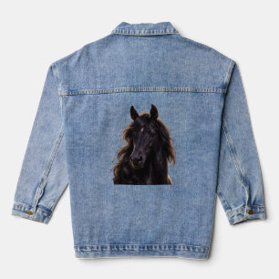 Chaqueta Vaquera Soberbio semental negro