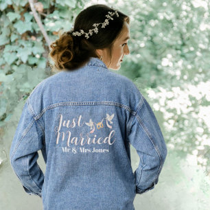 Chaqueta Vaquera Solo parejas casadas con Camisetas de luna de miel