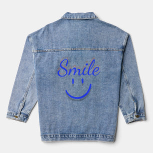 Chaqueta Vaquera Sonrisa - Difundir positividad y felicidad
