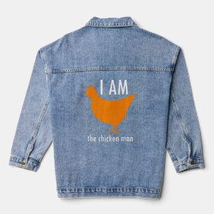 Chaqueta Vaquera Soy El Hombre De Pollo