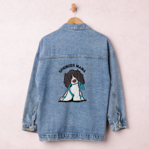 Chaqueta Vaquera Spaniel Springer adorable