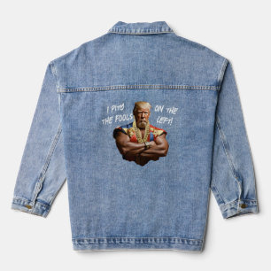 Chaqueta Vaquera Sr. Trump - ¡Tengo lástima por los tontos de la iz