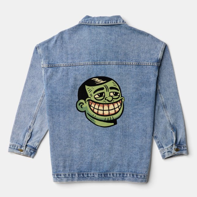 Chaqueta Vaquera Sr Verde (Reverso )