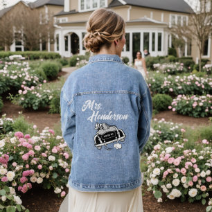 Chaqueta Vaquera Sra. Brides Apellido Denim Jacket