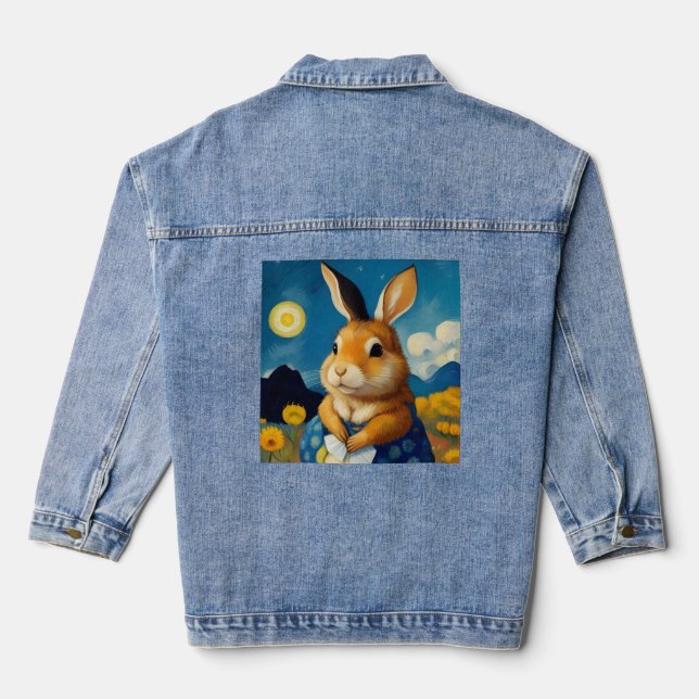 Chaqueta Vaquera Starry Spring Bunny Jean Jacket (Reverso )