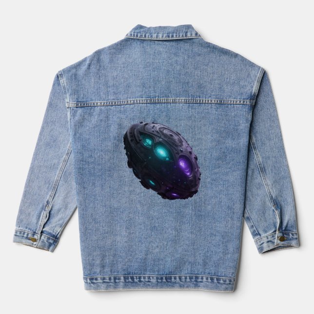 Chaqueta Vaquera Stellar Path – Journey Through the Universe´1 (Reverso )