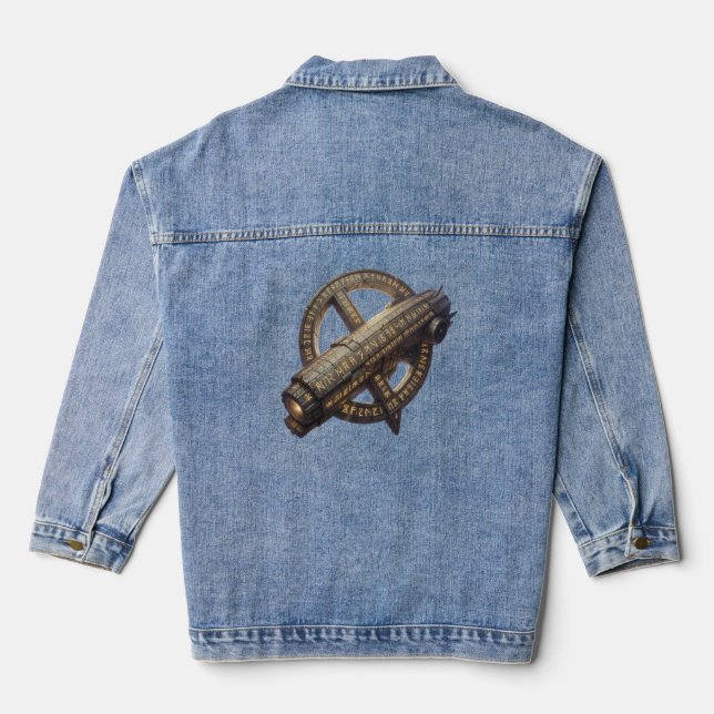 Chaqueta Vaquera Stellar Path – Journey Through the Universe´9 (Reverso )