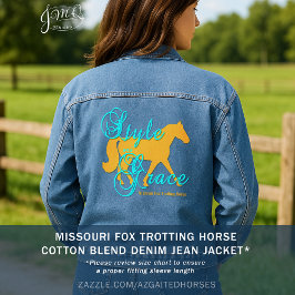 Chaqueta Vaquera Style and Grace Fox Trotter Silhouette