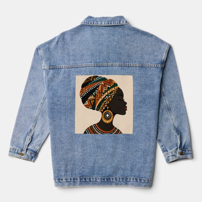 Chaqueta Vaquera Sudadera con capucha  (Reverso )
