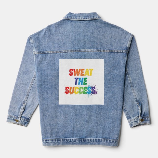 Chaqueta Vaquera Sudar el éxito (Reverso )