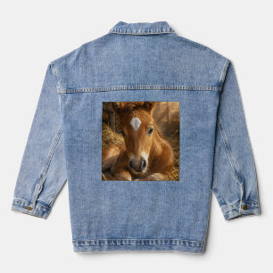 Chaqueta Vaquera Sueño dorado Potro suave