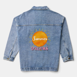 Chaqueta Vaquera Sueños de verano de atardecer